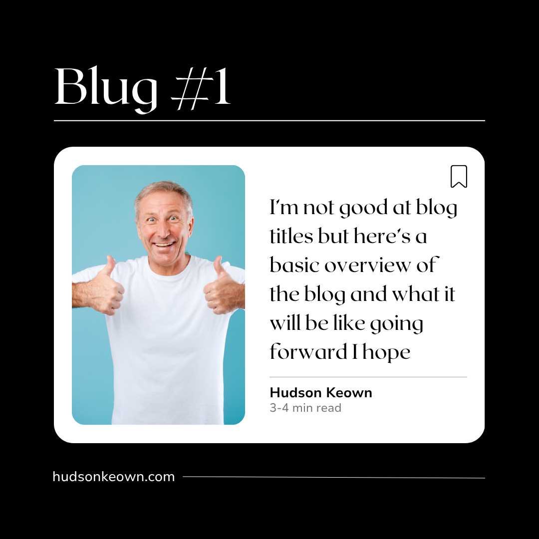 Blug #1